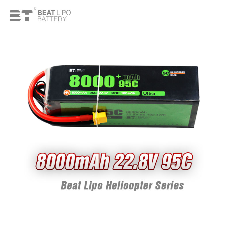 6S Lipo Battery 22.2V 5000Mah - RC Car Model Battery 22.8V Lithium