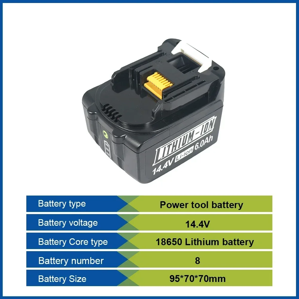 For Makita 14.4V 6000mAh 5000m - огляд і ціна 4S Lipo Battery 14.8V 6000Mah