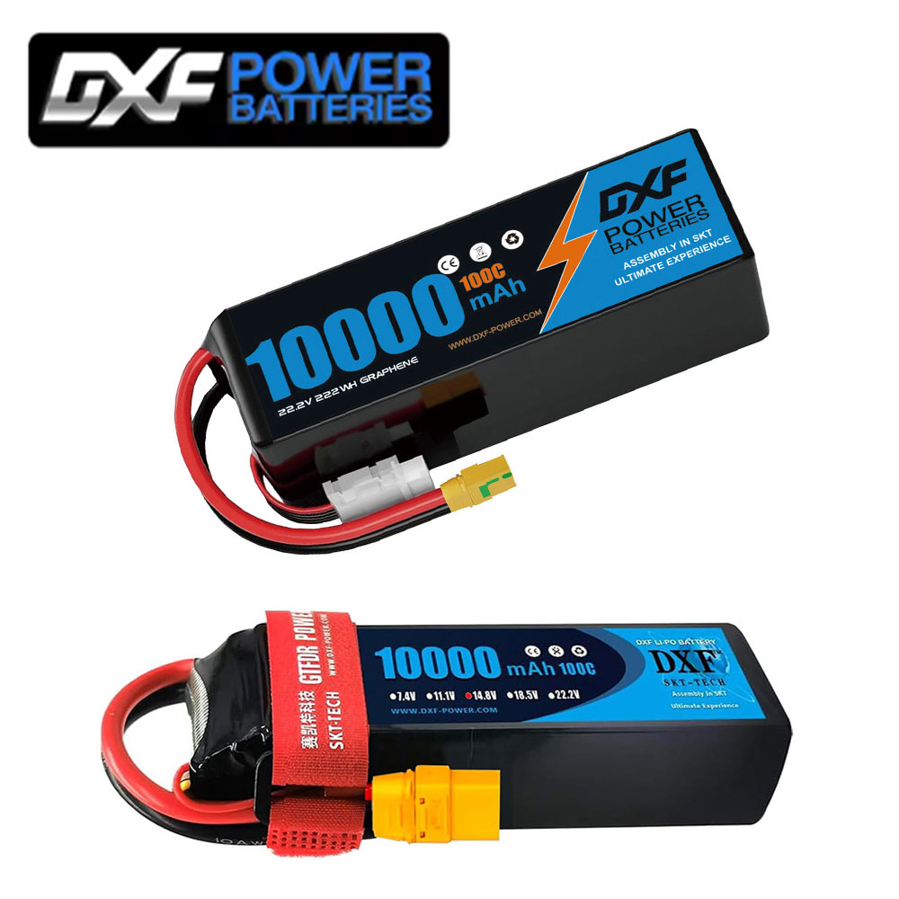 DXF Lipo Battery 6S 22.2V 100C - огляд і ціна 6S Lipo Battery 22.2V 5000Mah