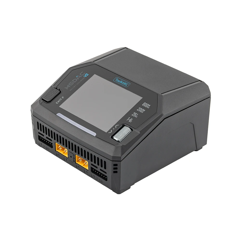 ToolkitRC M6DAC PRO V2 Dual Ch - огляд і ціна Toolkitrc M6Dac Smart Charger