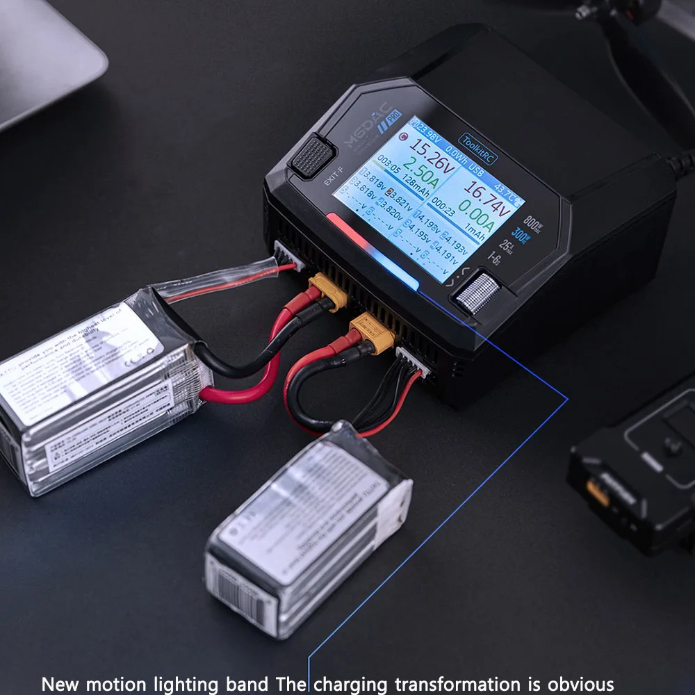 ToolkitRC M6DAC PRO V2 Dual Ch - огляд і ціна Toolkitrc M6Dac Smart Charger
