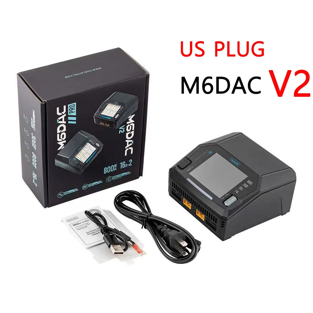 ToolkitRC M6DAC PRO V2 Dual Ch - огляд і ціна Toolkitrc M6Dac Smart Charger
